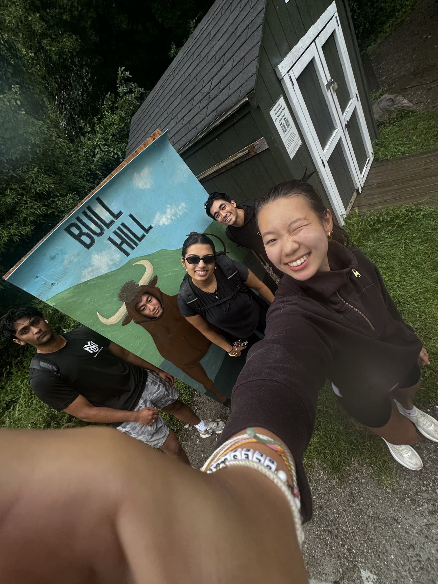 Bull Hill hike selfie